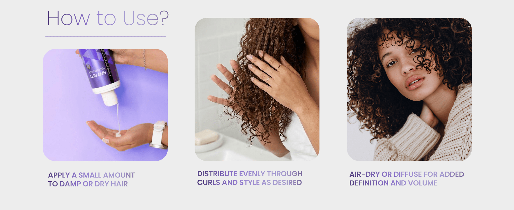 Fashionista Fifty/Fifty Curl Cream - Product Shot 3