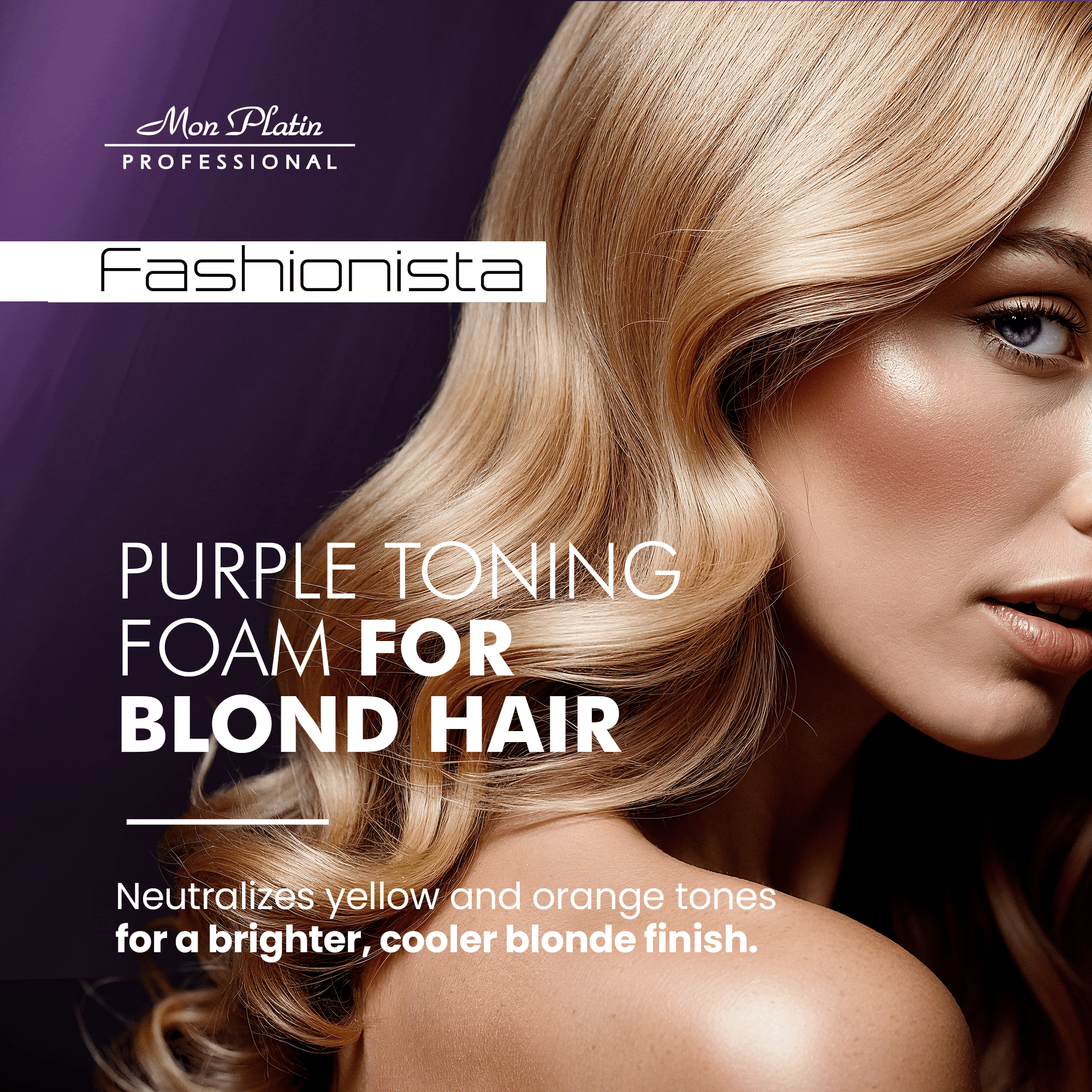 Fashionista Silver Shade Foam - Lifestyle Shot