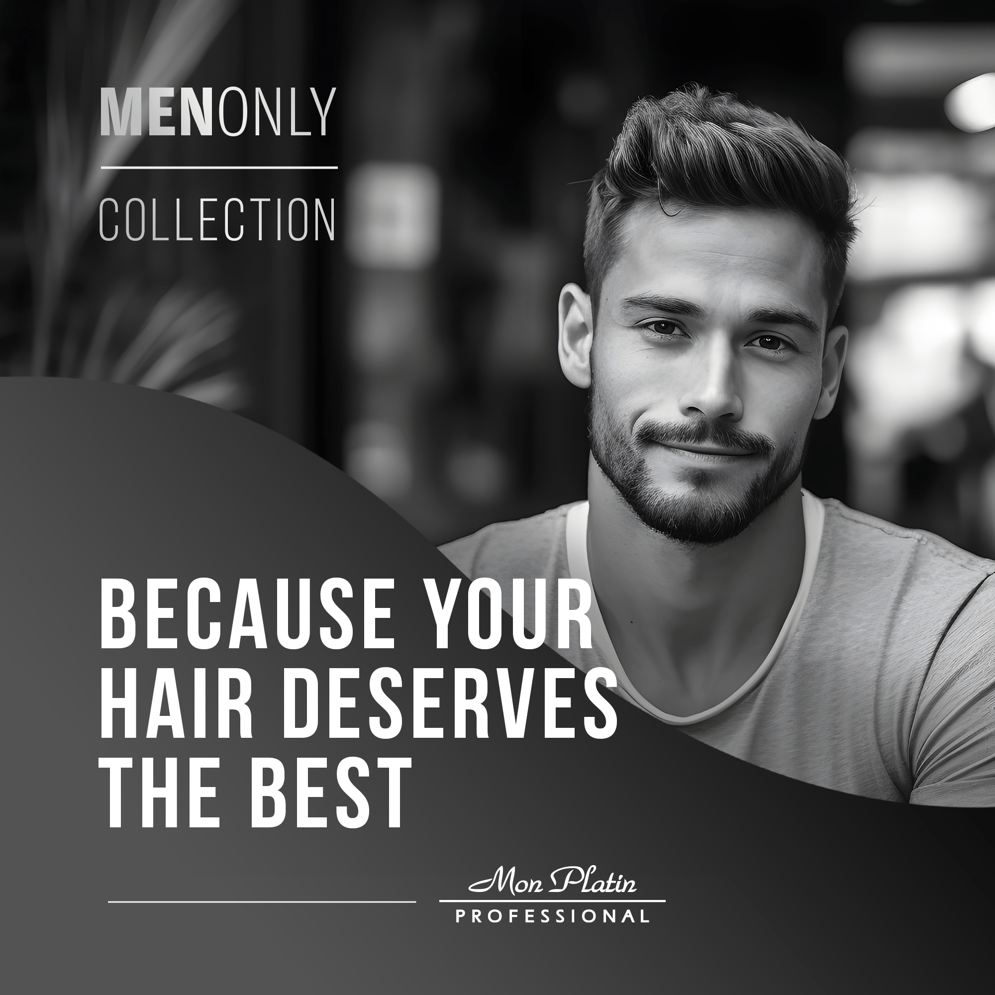 MenOnly Matte Styling Clay - Jojoba Oil Styling Clay Matte Finish Strong Hold for Men - 5oz - Mon Platin