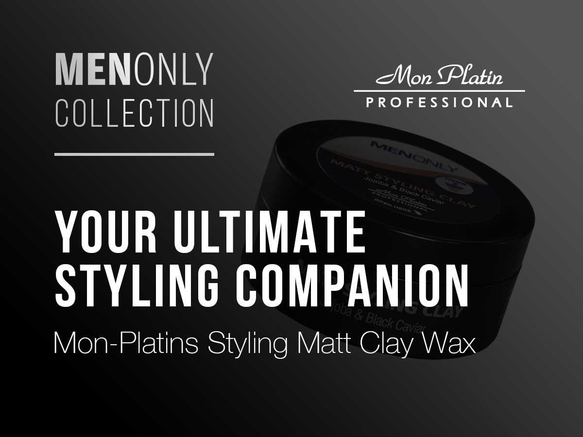MenOnly Matte Styling Clay - Jojoba Oil Styling Clay Matte Finish Strong Hold for Men - 5oz