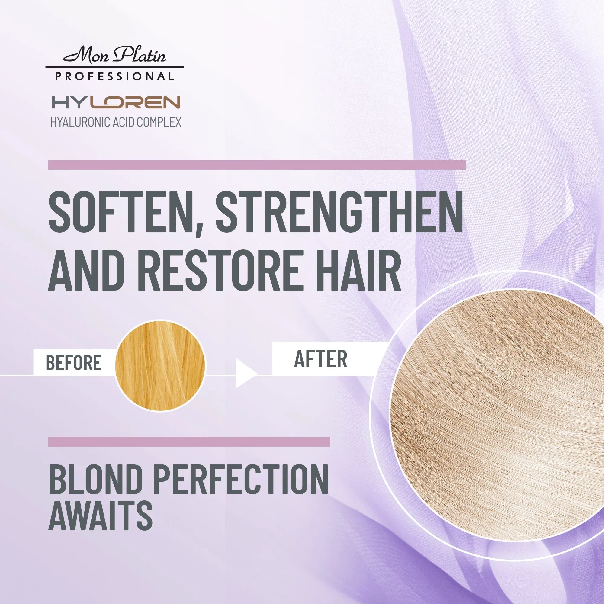 Blond Highlights Hair Purple Shampoo 500ml