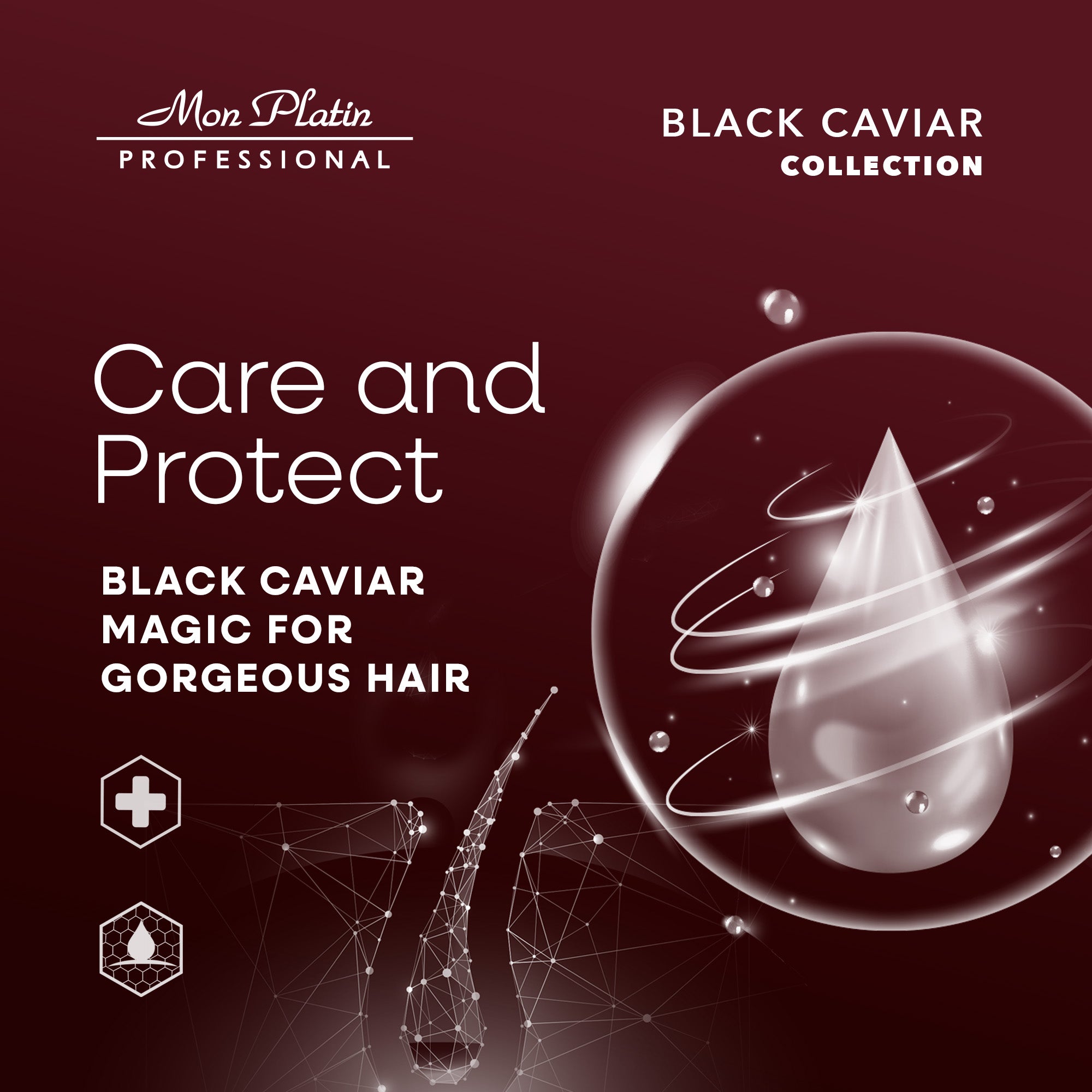 Black Caviar Volumizer Hair Shampoo 500 ml