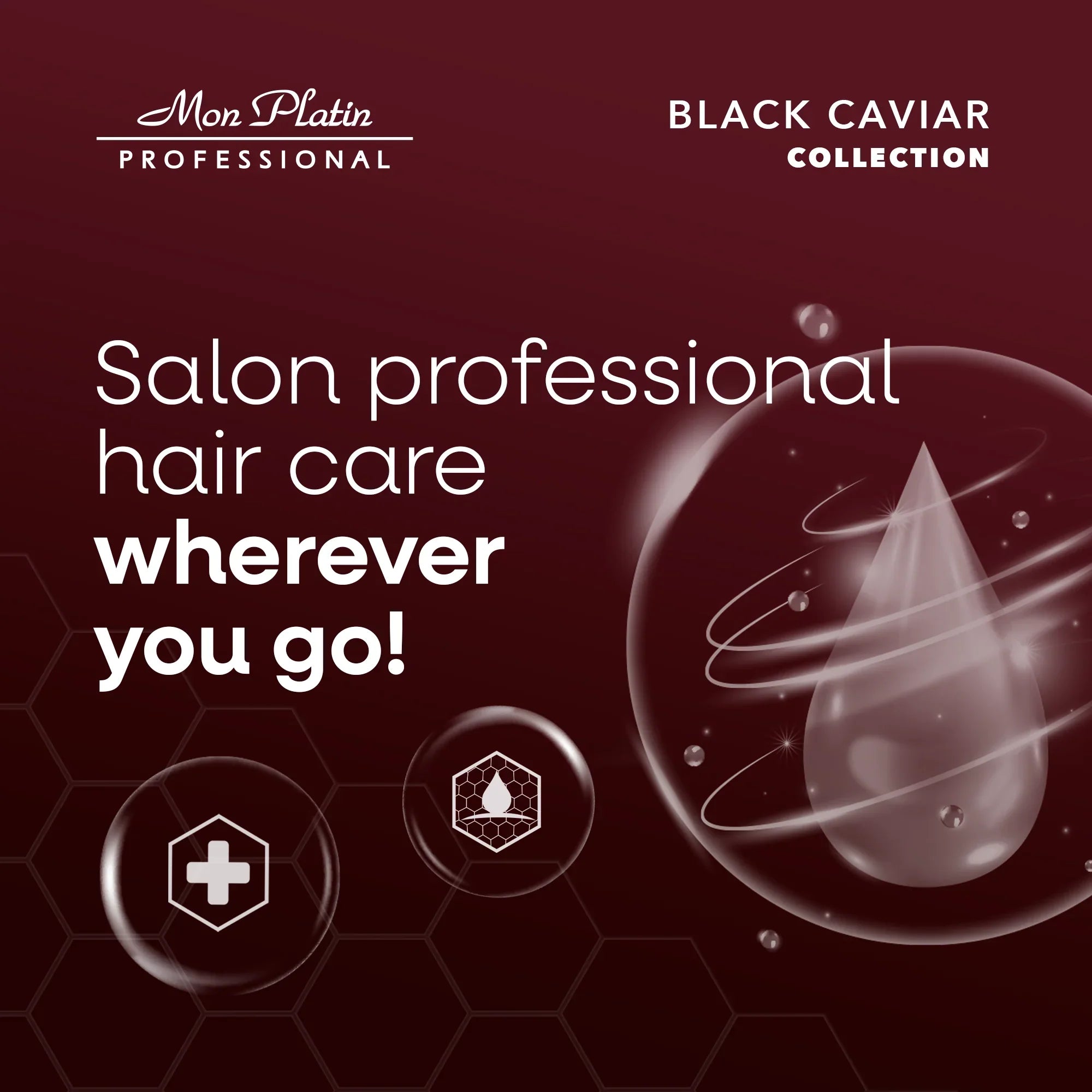 Black Caviar Dry/ Colored Hair Travel Kit