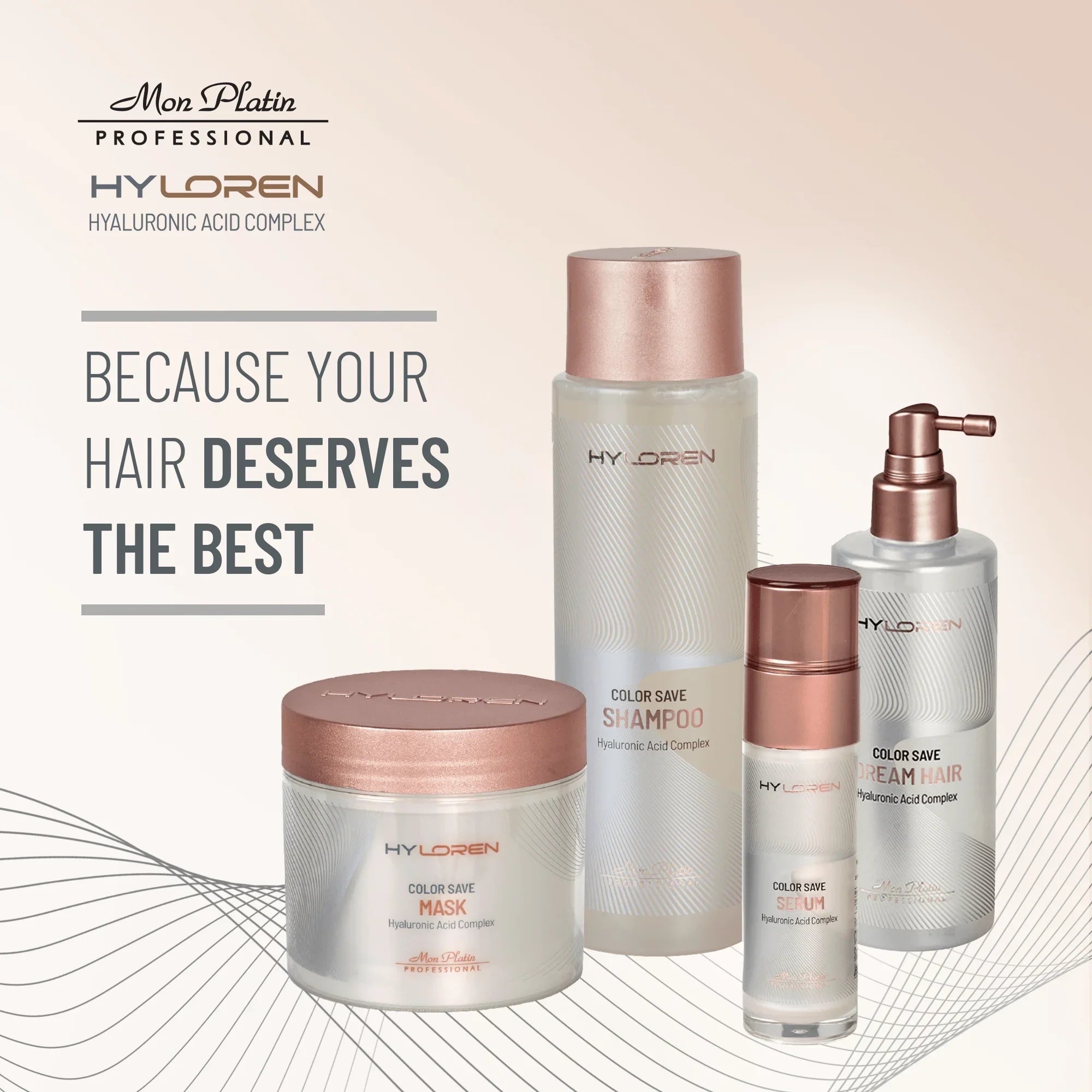 HYLOREN Dream Hair Heat Protection Spray - Color-Safe Blow Dry Protectant for Colored Hair - 6.8oz