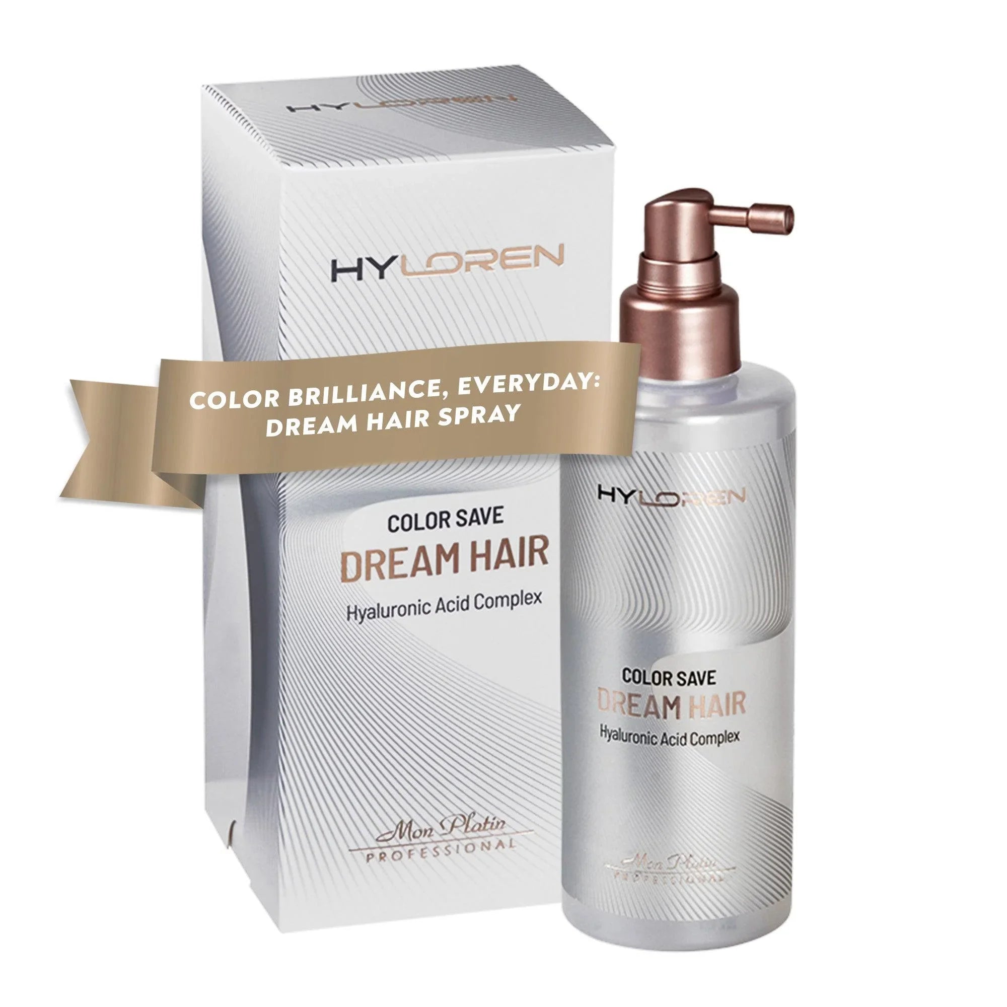 HYLOREN Dream Hair Heat Protection Spray - Color-Safe Blow Dry Protectant for Colored Hair - 6.8oz