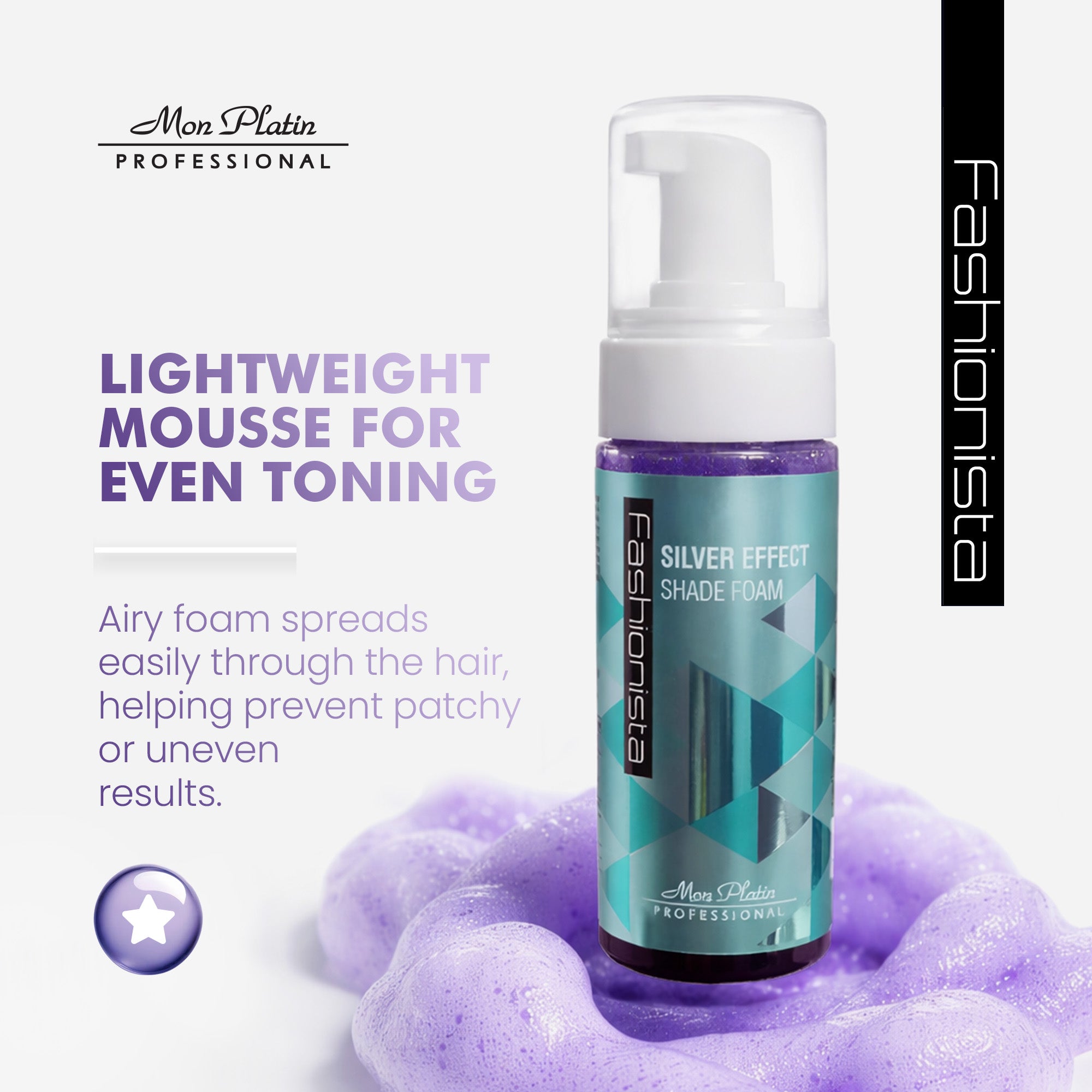 Fashionista Silver Shade Foam - Lifestyle 2
