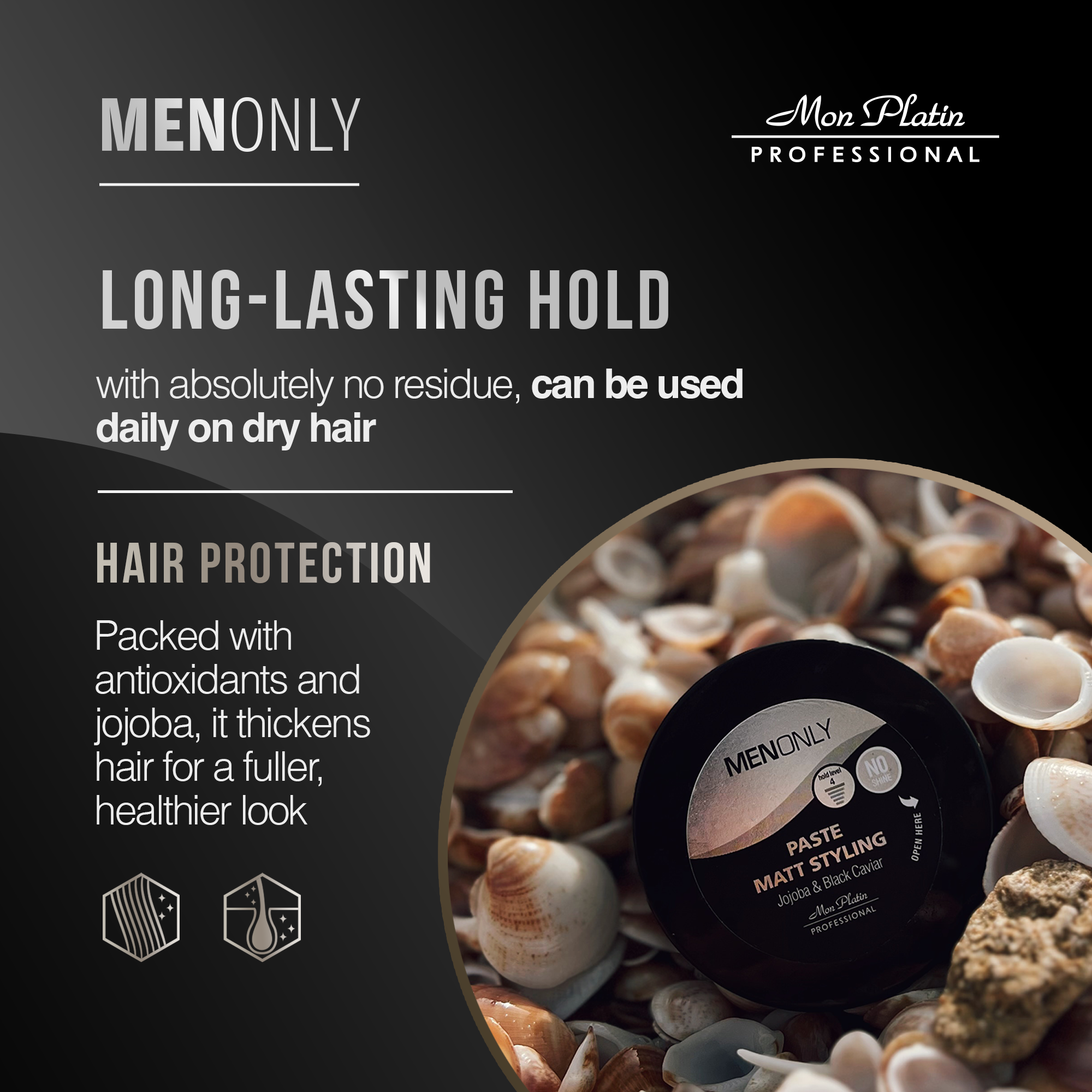 MenOnly Matte Styling Paste 85 ml