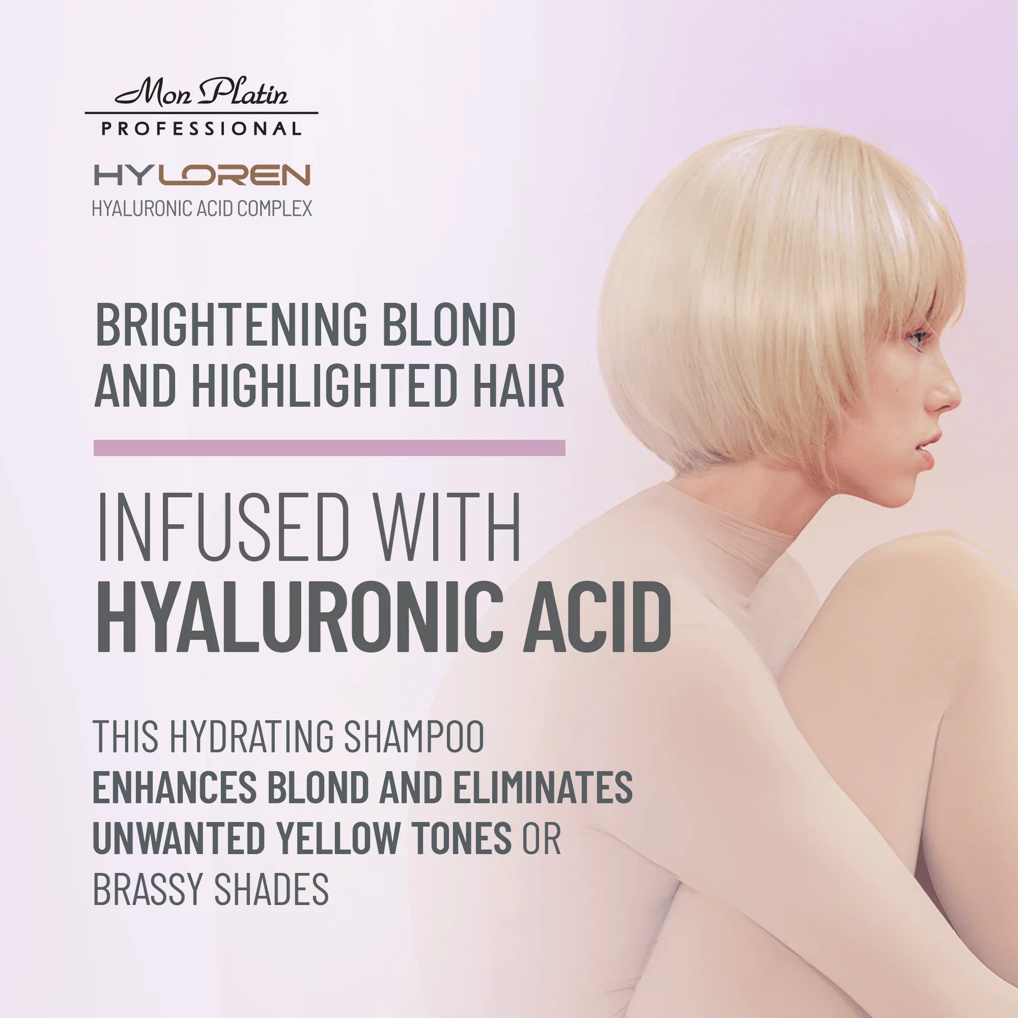 Blond Highlights Hair Purple Shampoo 500ml
