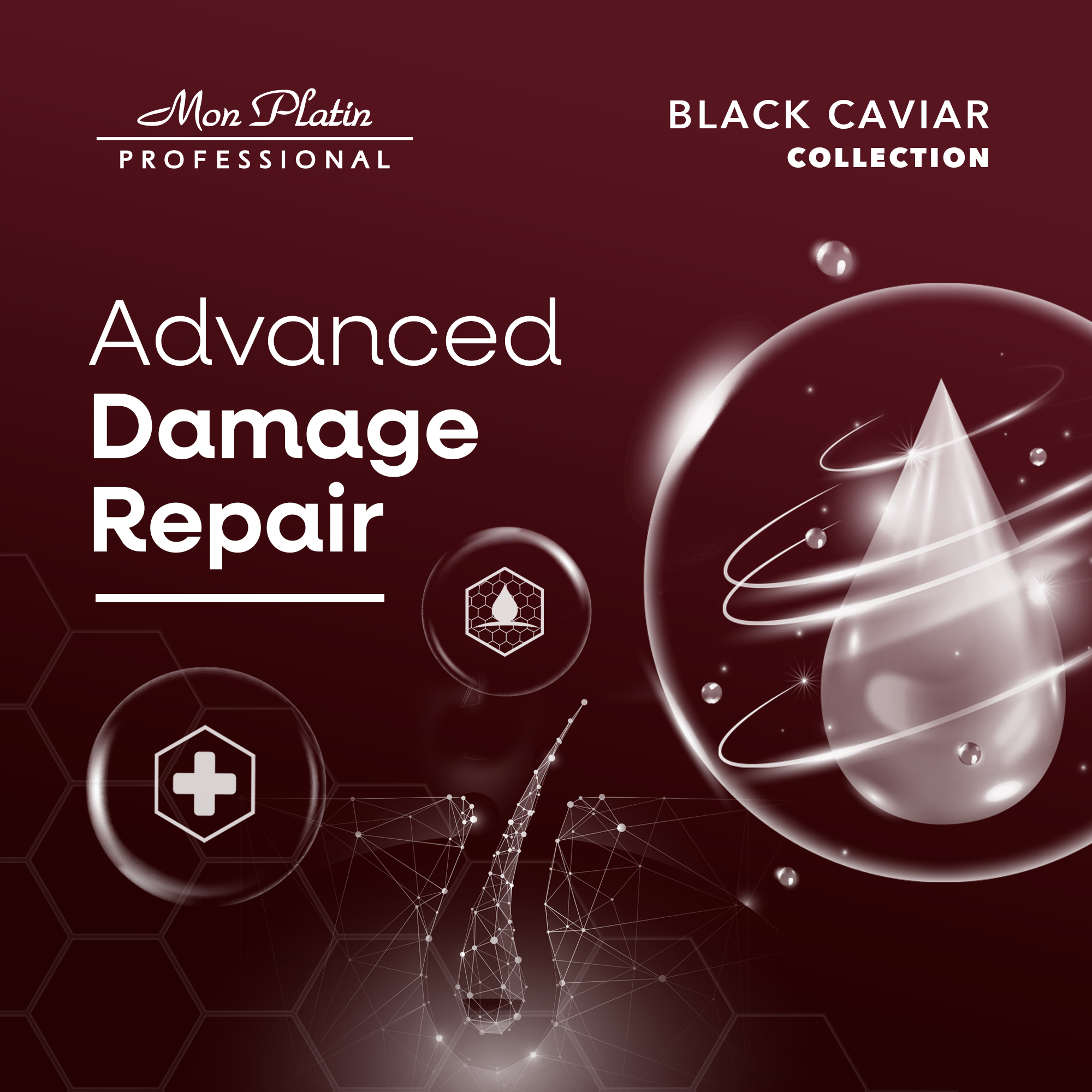 Black Caviar Hair Mask for Dry and Colored Hair 100 ml