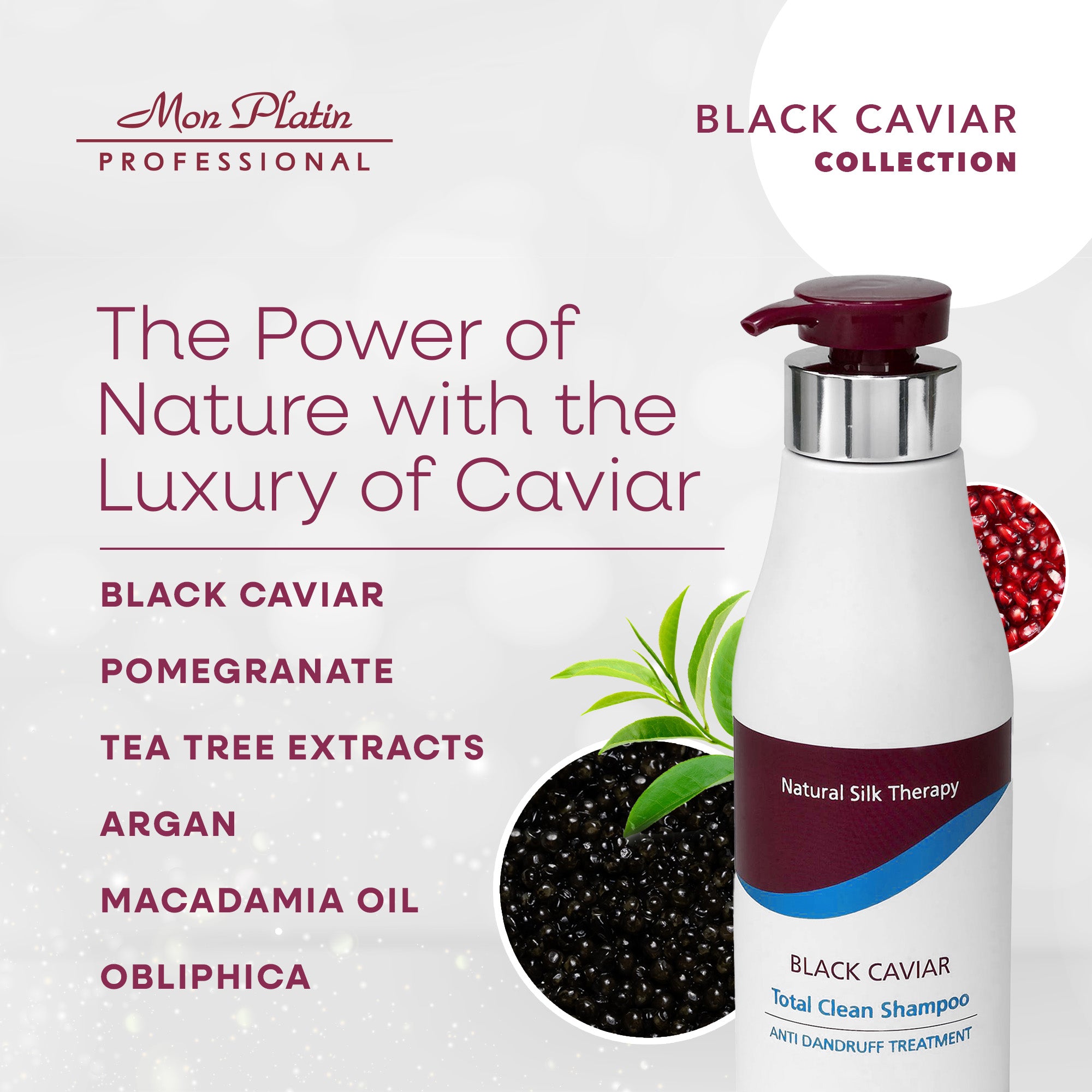 Black Caviar Anti-Dandruff Hair Shampoo 500 ml