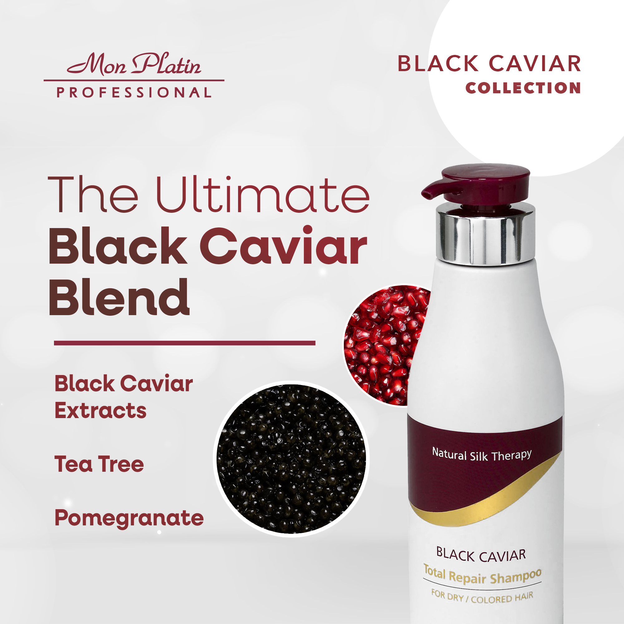 Black Caviar Total Repair Shampoo 500 ml