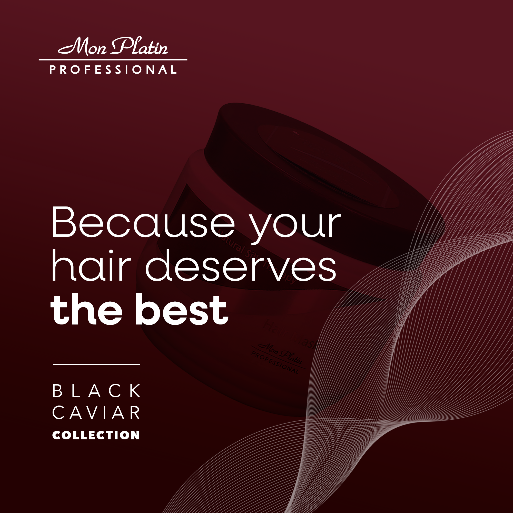 Black Caviar Hair Mask for Dry and Colored Hair 500 ml