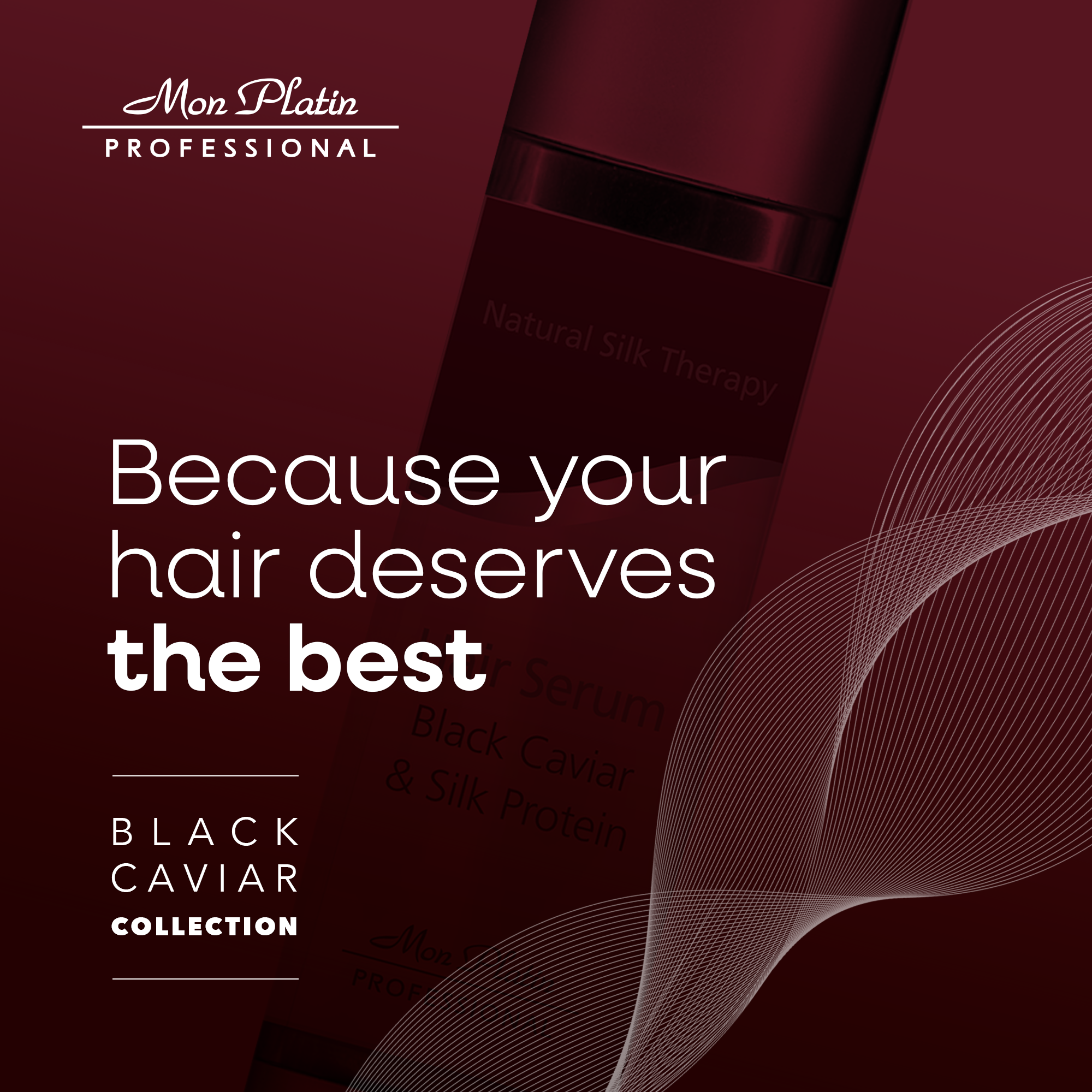Black Caviar Hair Serum for Dry and Colored Hair 100 ml