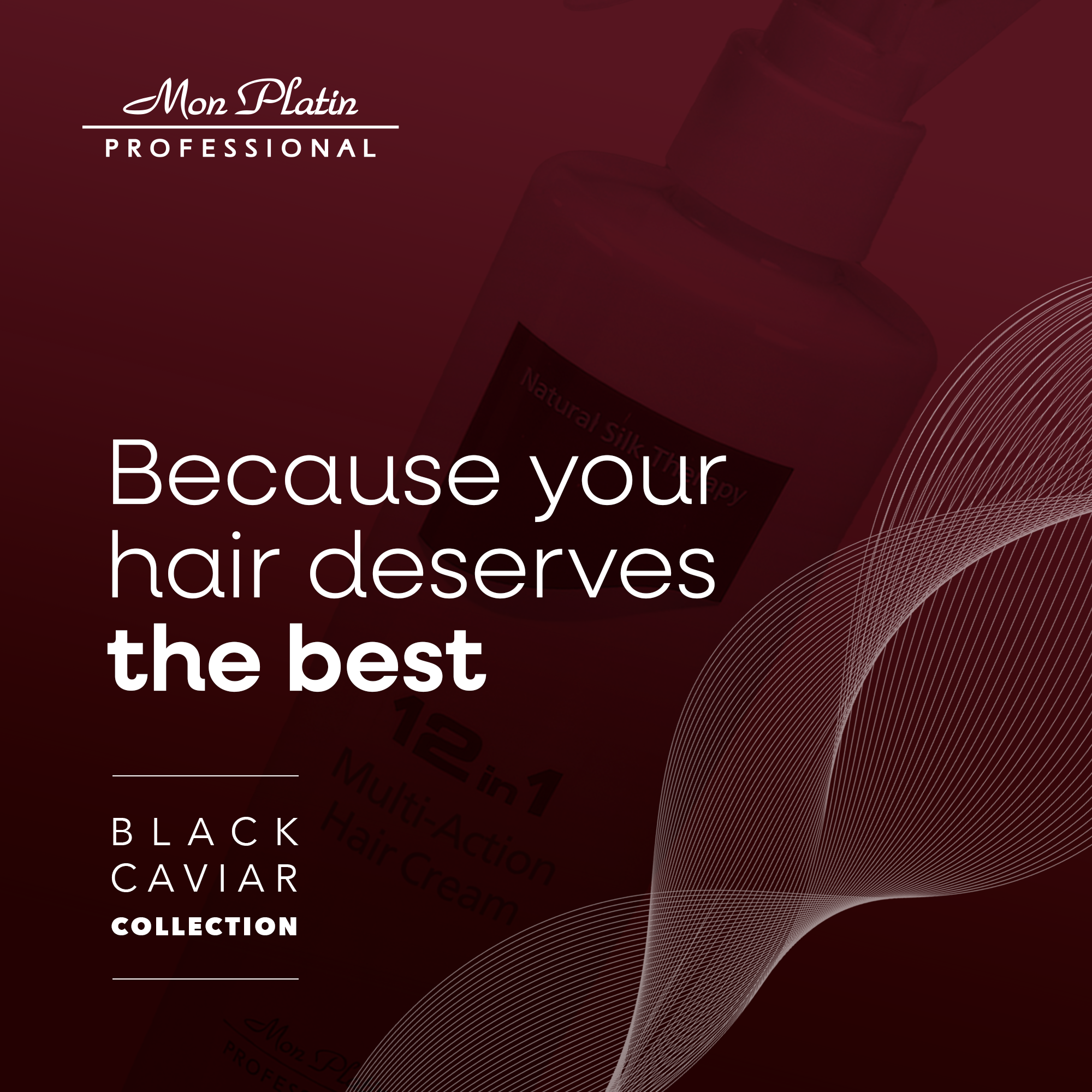 Black Caviar 12-in-1 Multi Action Hair Cream 250 ml