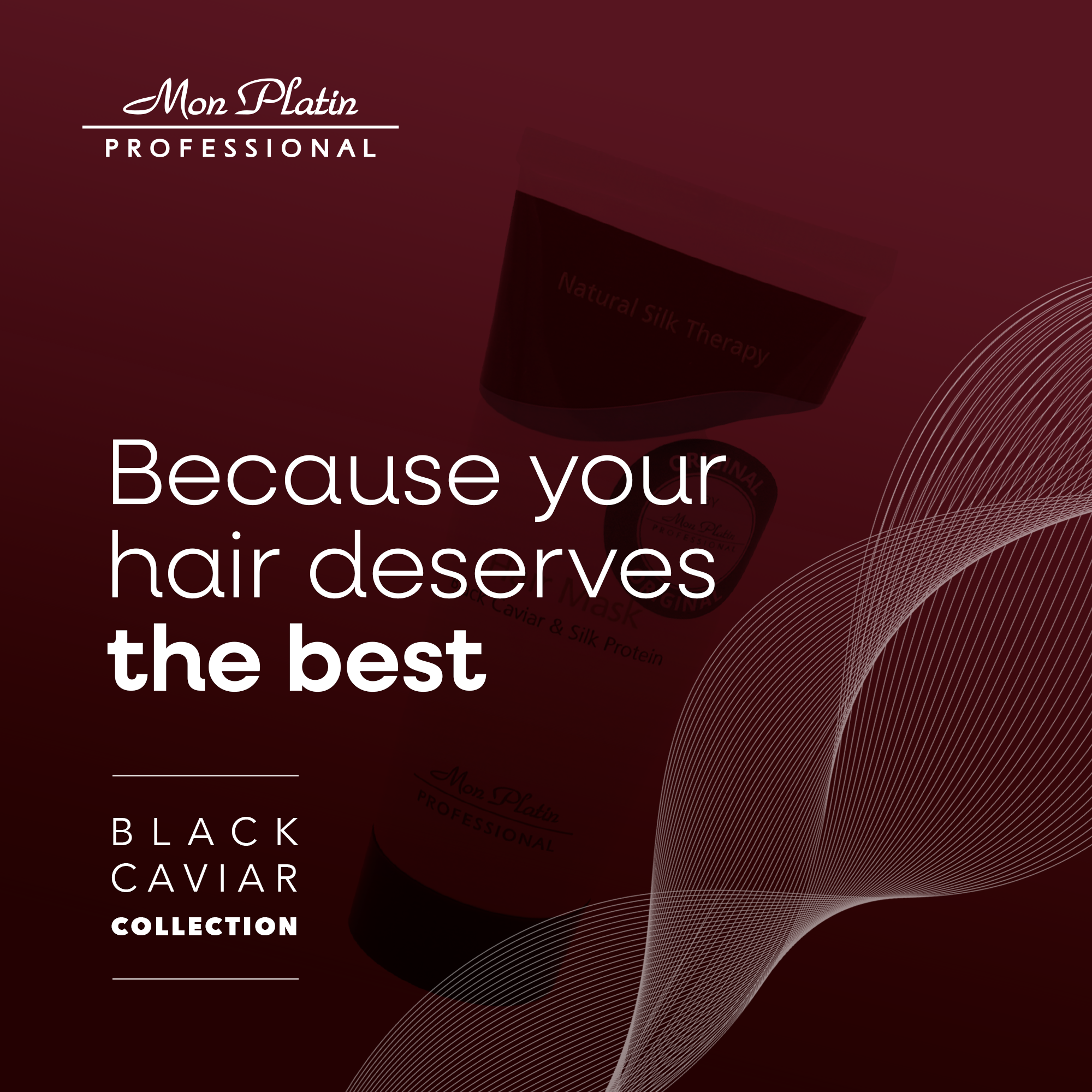 Black Caviar Hair Mask for Dry and Colored Hair 100 ml