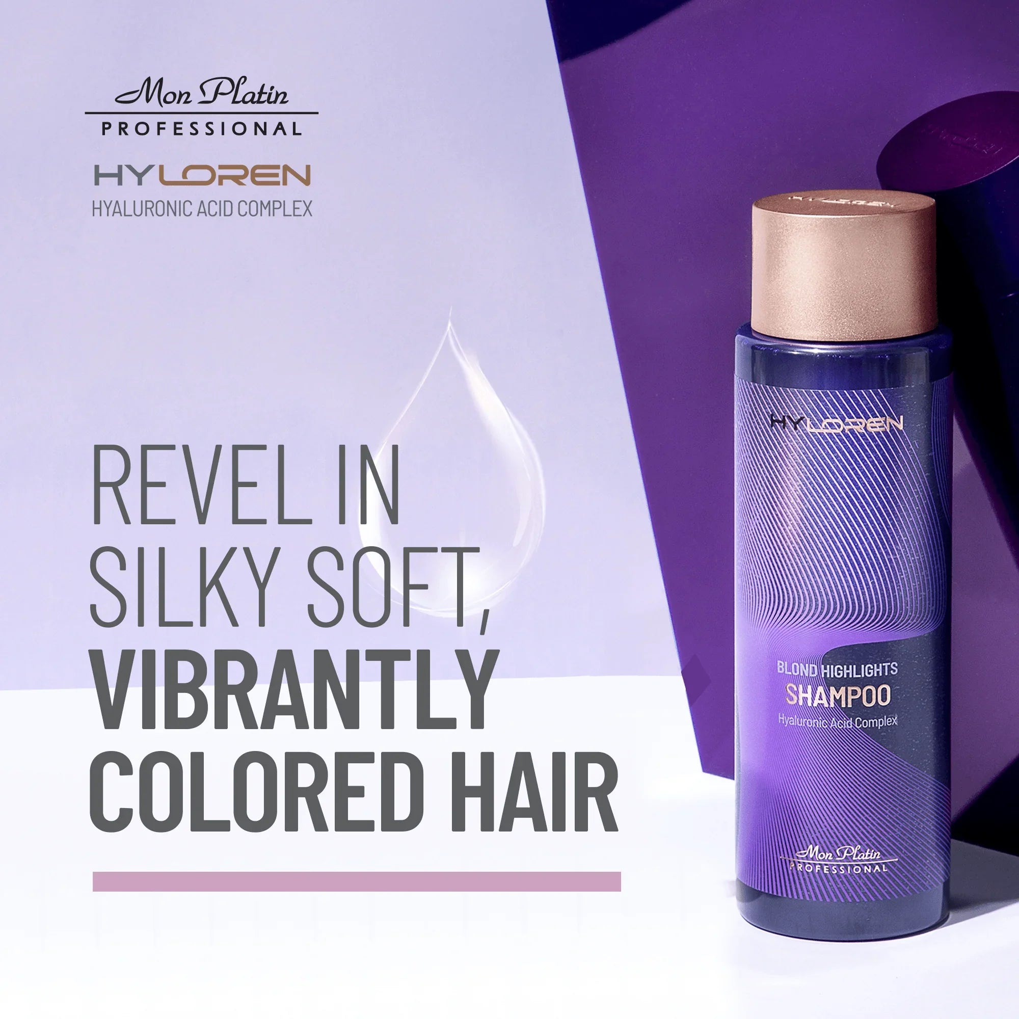 Blond Highlights Hair Purple Shampoo 500ml