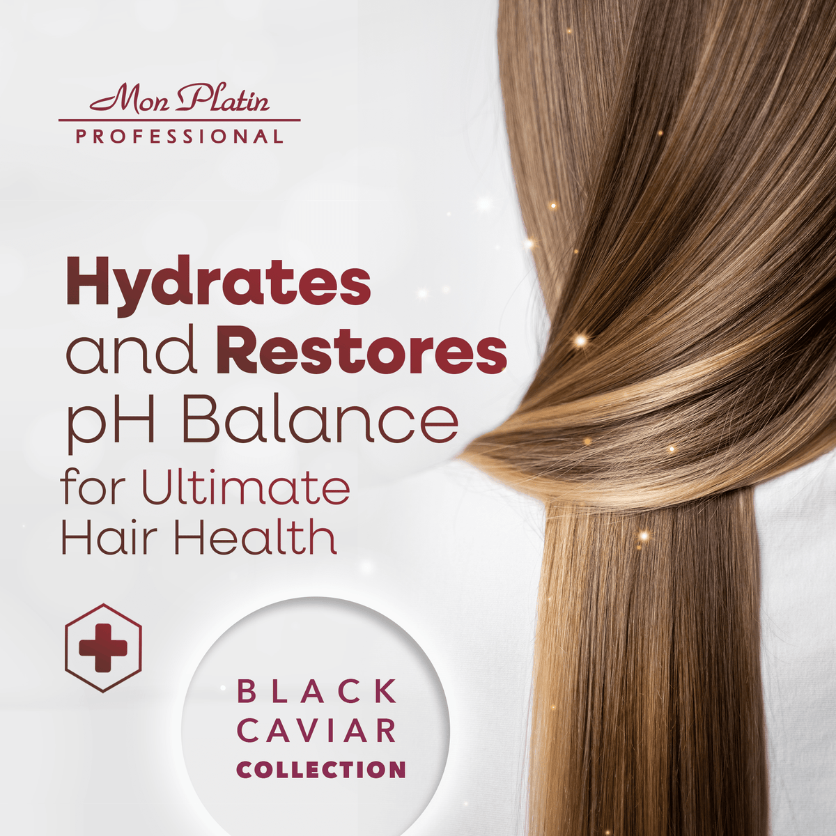 Hydrates and restores pH balance for healthy straightened hair